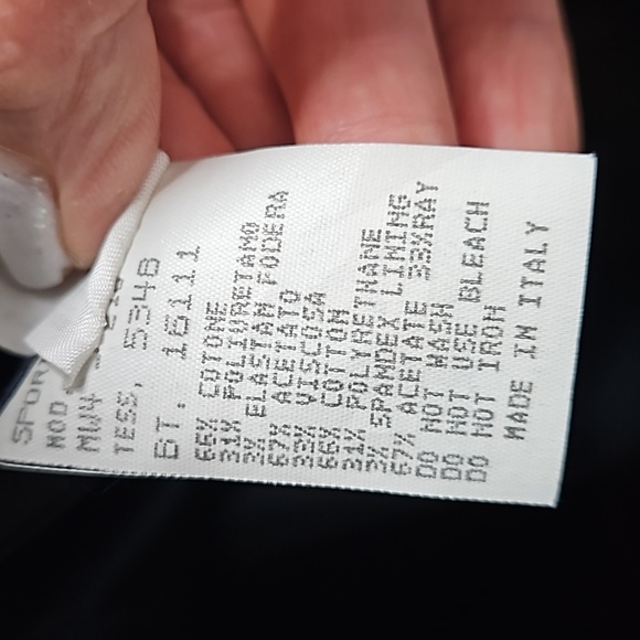 Moschino Jeans Faux Leather hearts zipper Jacket - Picture 8 of 8